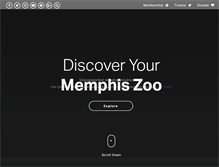 Tablet Screenshot of memphiszoo.org